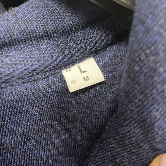 NEW - Proton Unisex Vigilante Reflective Hoodie, Heather Navy - Size US M - Picture 10 of 13